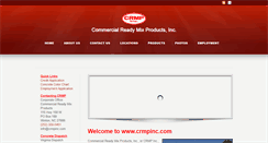 Desktop Screenshot of crmpinc.com